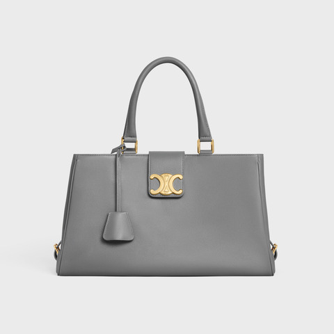 MEDIUM APPOLINE BAG IN SUPPLE CALFSKIN ZINC - Image 1